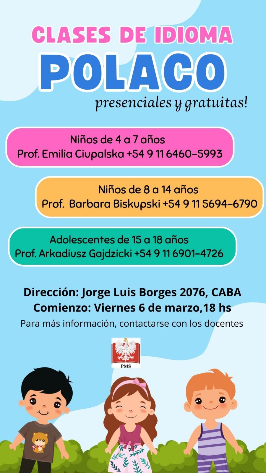 Cursos de idioma polaco 2026